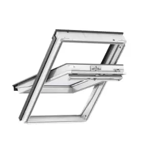 Image of VELUX White Painted Centre Pivot Roof Window - 780 x 1180mm