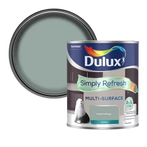 Image of Dulux Simply Refresh Multi Surface Fresh Foliage Eggshell Paint 750ml