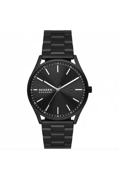 Image of skagen Classic Analogue Quartz Watch - Skw6845 Black