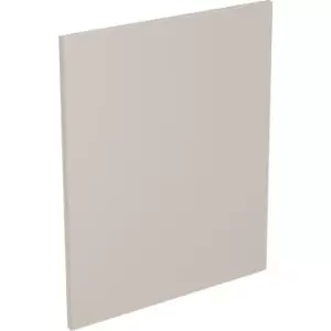 Image of Kitchen Kit Flatpack Slab Appliance Door Super Gloss 715x596mm in Light Grey Mdf