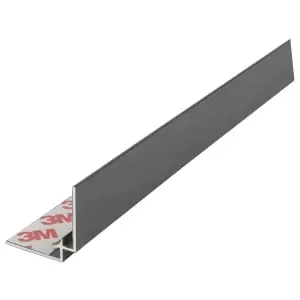 Image of Alusplash 610mm External Corner Profile - Anthracite