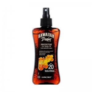 Image of Hawaiian Tropic Protective Dry Spray Oil SPF20 200ml