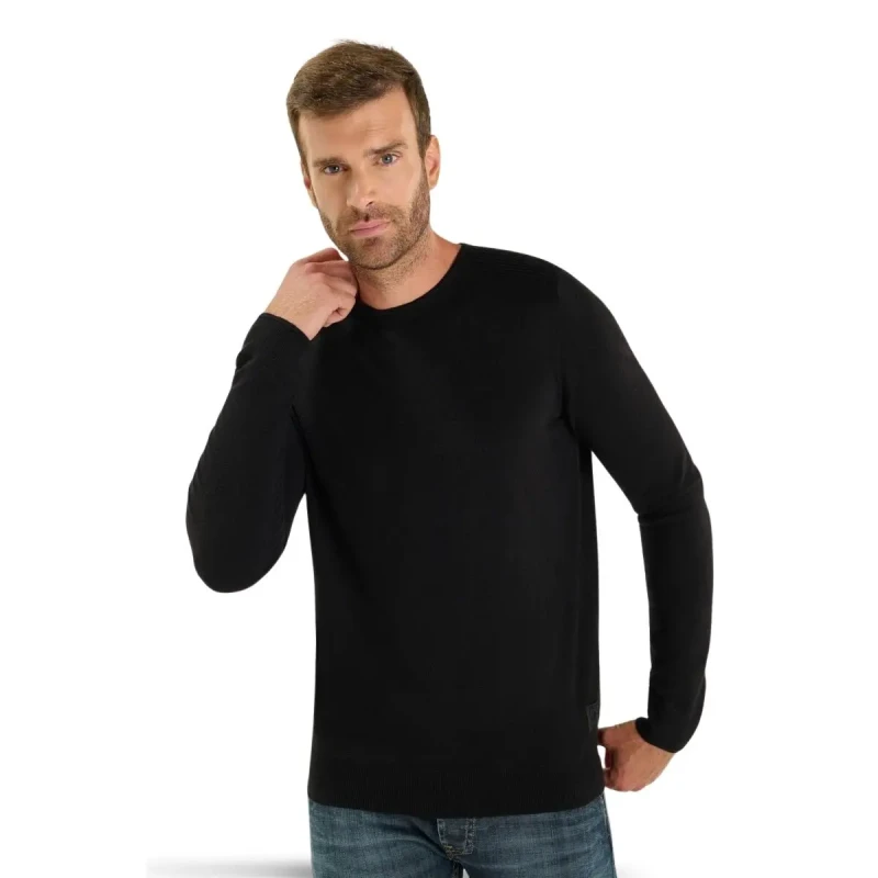 Image of Le Temps des cerises Sweater Le Temps des cerises Nardi Noir Male L