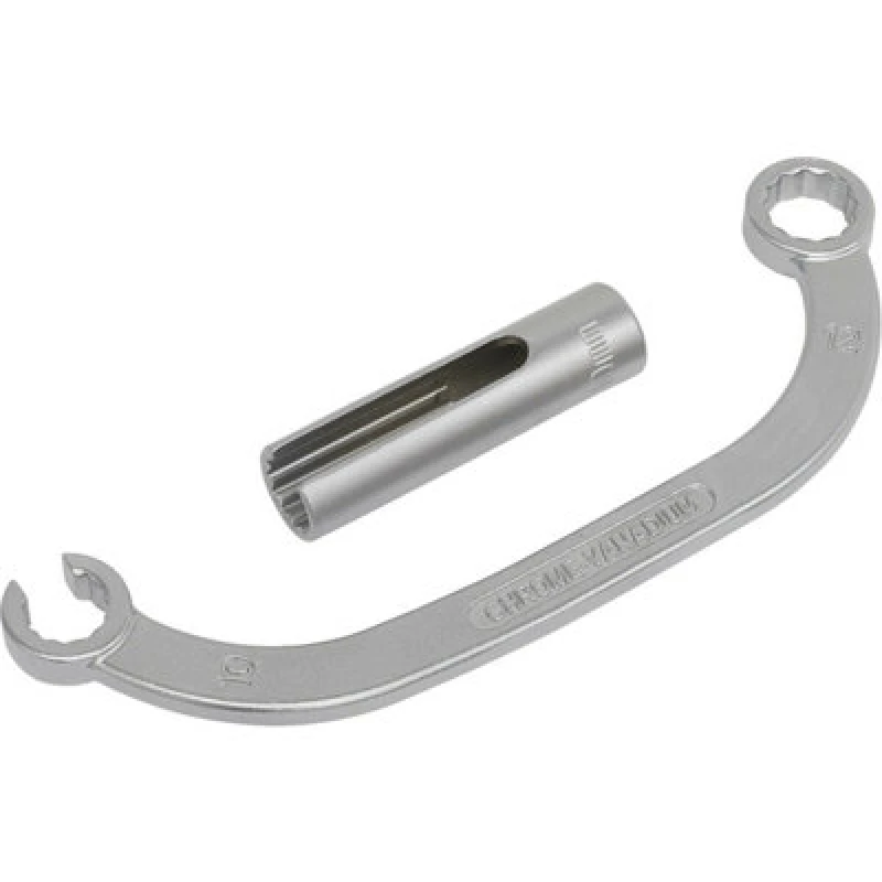Image of Loops Turbo Adjustment Set - Spanner & Split Socket - 1/4" Sq Drive - For VAG Vehicles Multi