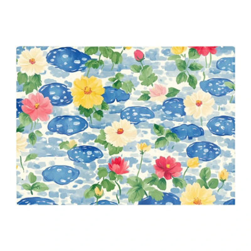 Image of Warren Reed Designer Puddles And Rain Design Chopping Board