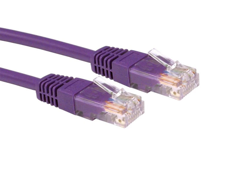 Image of Cables Direct URT-605V networking cable Violet 5m Cat5e U/FTP (STP)