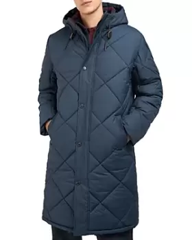 Image of Barbour Melbury Long Line Quilted Hooded Parka