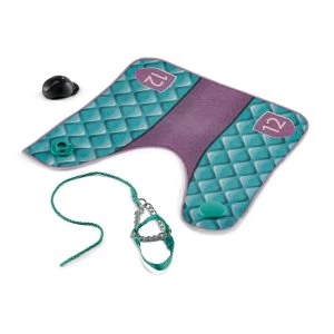 Image of SCHLEICH Horse Club Blanket & Halter for Lisa & Storm Toy Figure Accessory Set