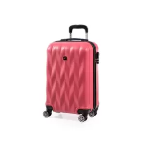 Image of Gino Ferrari Nexem GFL00428-S Small Pink Trolley Suitcase