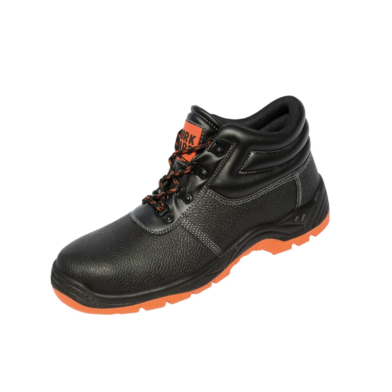 Image of Result Result Men Defence Leather Safety Boots in Black Size: 12 Black 12 Male 5063425233601
