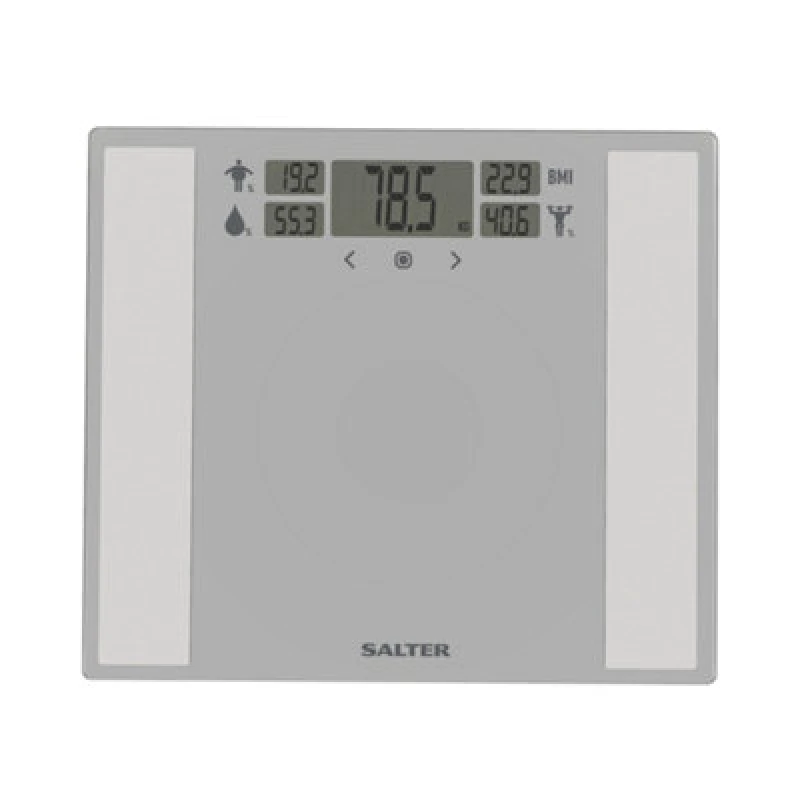 Image of Salter Ultimate Accuracy Electric Bathroom Scales White VZG09 Unisex