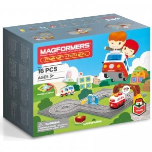 Image of Magformers Town Set - City Bus