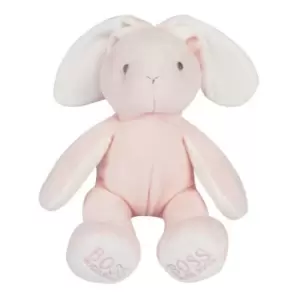 Image of Boss Logo Rabbit Soft Teddy Babies - Pink