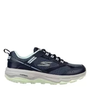 Image of Skechers Running Mesh Shoe W Leather - Blue