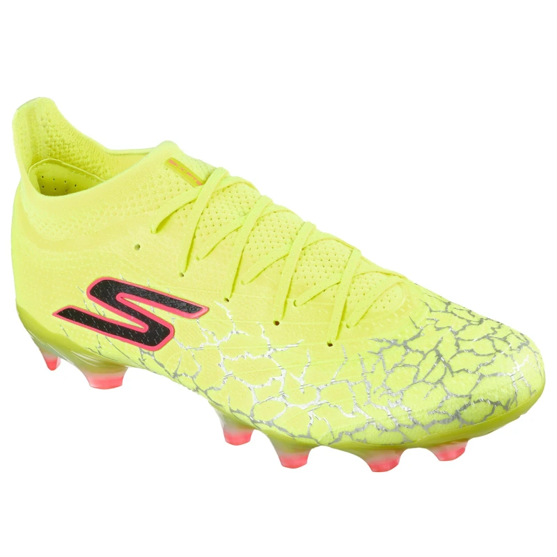 Image of Skechers SKX 1 Elite Firm Ground Football Boots Yellow/Black male 6 (39.5)
