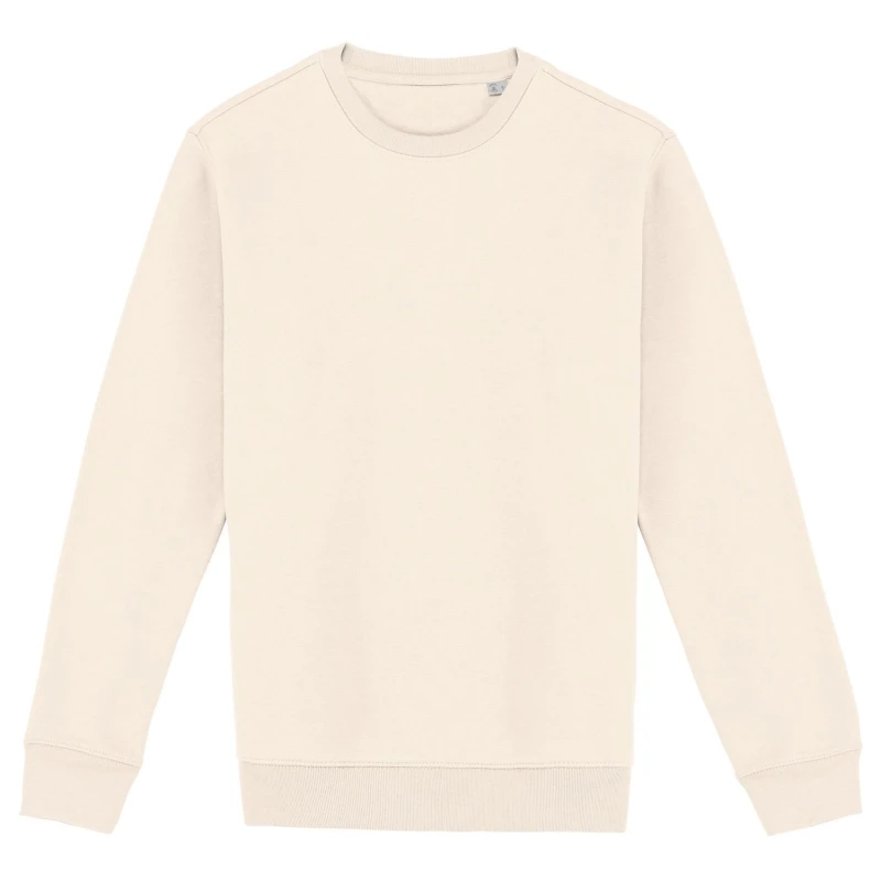 Image of Native Spirit Mens Crew Neck Sweatshirt in Ivory Size: XS Ivory Male XS