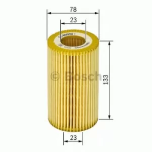 Image of Bosch 1457429647 Oil Filter Element P9647