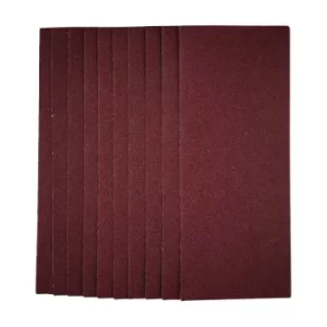 Image of Draper 55964 1/2 Sanding Sheets, 115 x 280mm, 40 Grit (10 Pack)