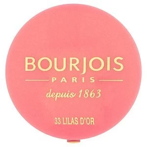 Image of Bourjois Little Round Pot Blusher Lilas DOr 33 Pink