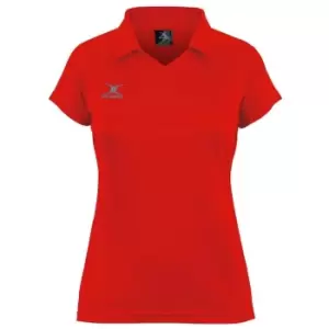 Image of Gilbert Eclipse Jnr Polo Shirt - Red
