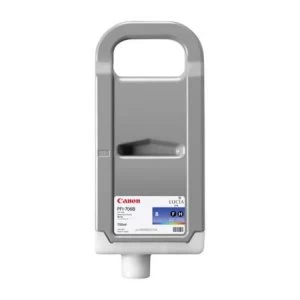 Image of Canon PFI706B Blue Ink Cartridge