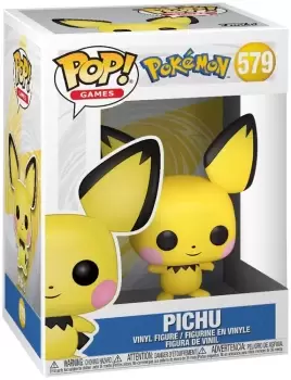 Image of Pokemon Pichu Vinyl Figur 579 Funko Pop! multicolor