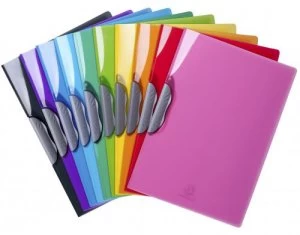Image of Iderama Clip Files A4 Assorted PK20