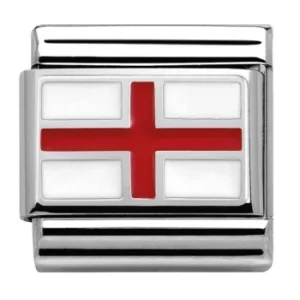 Image of Nomination CLASSIC Silvershine Flags England Charm 330207/03