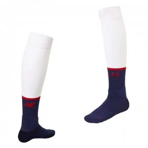 Image of New Balance Liverpool Away Socks 2019 2020 - White