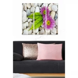 Image of MDF8241720 Multicolor Decorative MDF Painting (3 Pieces)