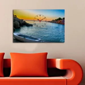 Image of 5070CS-78 Multicolor Decorative Canvas Wall Clock