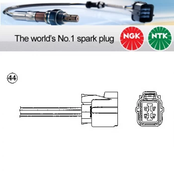 Image of NGK OZA563-H8 / 0063 Lambda Sensor Zirconia Type Oxygen O2 Exhaust Probe