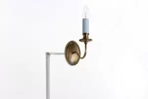 Image of Georgian Light Bronze Candle Wall Lamp