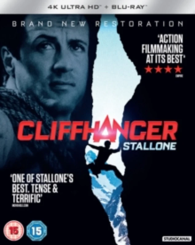 Image of Cliffhanger Bluray 5055201841452