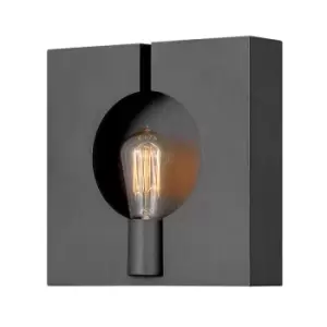 Image of Quintessentiale Ludlow Brushed Graphite Wall Light