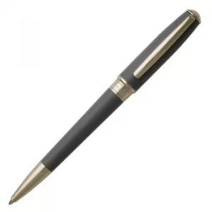 Image of Hugo Boss Pens Gold Plated Ballpoint Pen Essential Grey