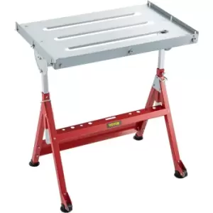Image of Vevor - Welding Table Steel Welding Table 91.5 x 61cm Adjustable Height, Tiltable