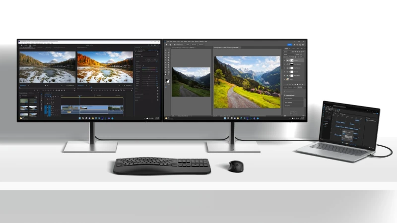 Image of HP Series 7 Pro 31.5 inch 4K Thunderbolt 4 Docking Monitor - 732xk