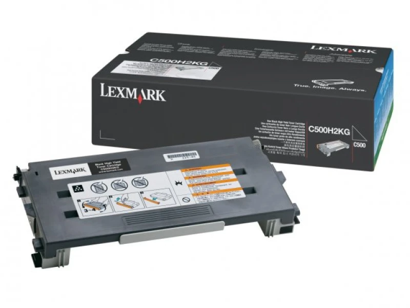 Image of Lexmark C500H2KG Toner black. 5K pages/5% for Lexmark C 500
