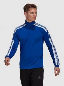 Image of adidas Mens Squad 21 Training Top, Blue Size M Men
