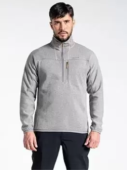 Image of Craghoppers Torney Half Zip, Grey, Size 2XL, Men