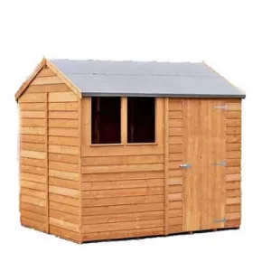 Image of Shire Shed Overlap 8x6 Single Door Reverse Apex