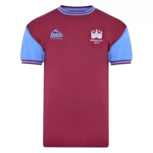 Image of West Ham United 1975 FA Cup Final Bukta Retro Football Shirt