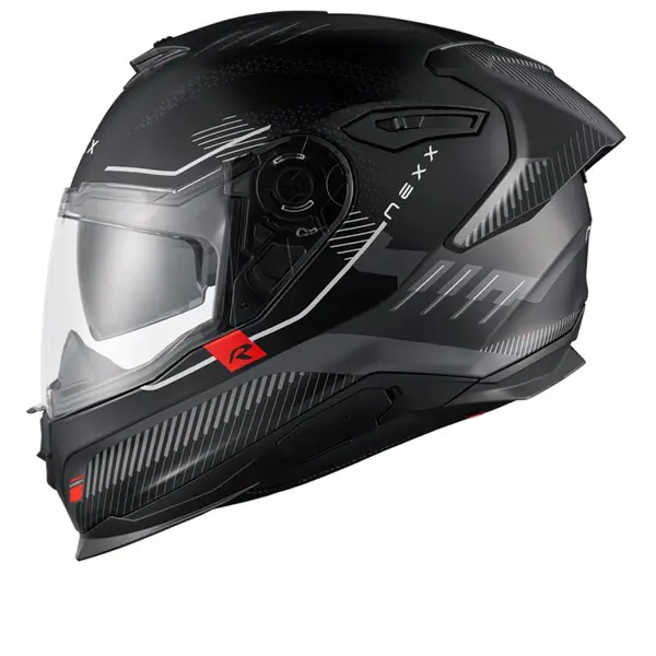 Image of Nexx Y.100R Baron Black Matt Full Face Helmet Size S