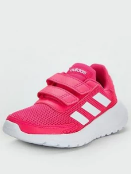 Image of adidas Tensaur Run Childrens Trainers - Pink/White, Size 10
