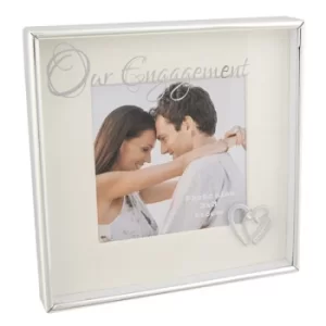 Image of Mirror Message Frame 3x3 Engagement