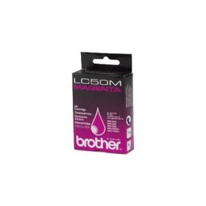 Image of Brother LC50 Magenta Ink Cartridge