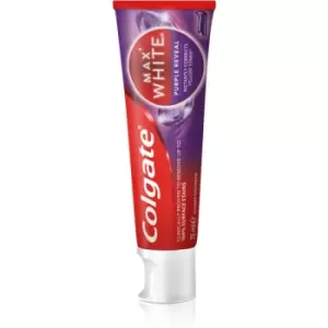Image of Colgate Max White Purple Reveal Refreshing Toothpaste 75ml