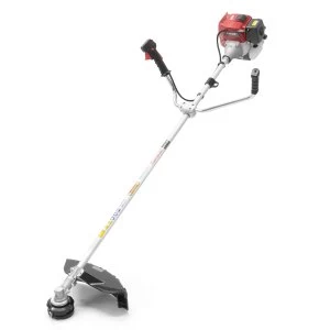 Image of Webb 45cc Kawasaki Professional Straight Shaft Cow Horn Handled Petrol Brushcutter