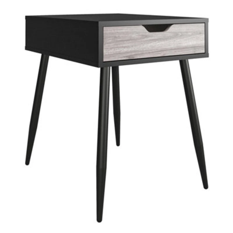 Image of Dorel Copley End Table Black Oak, Brown 4191335COMQEUK